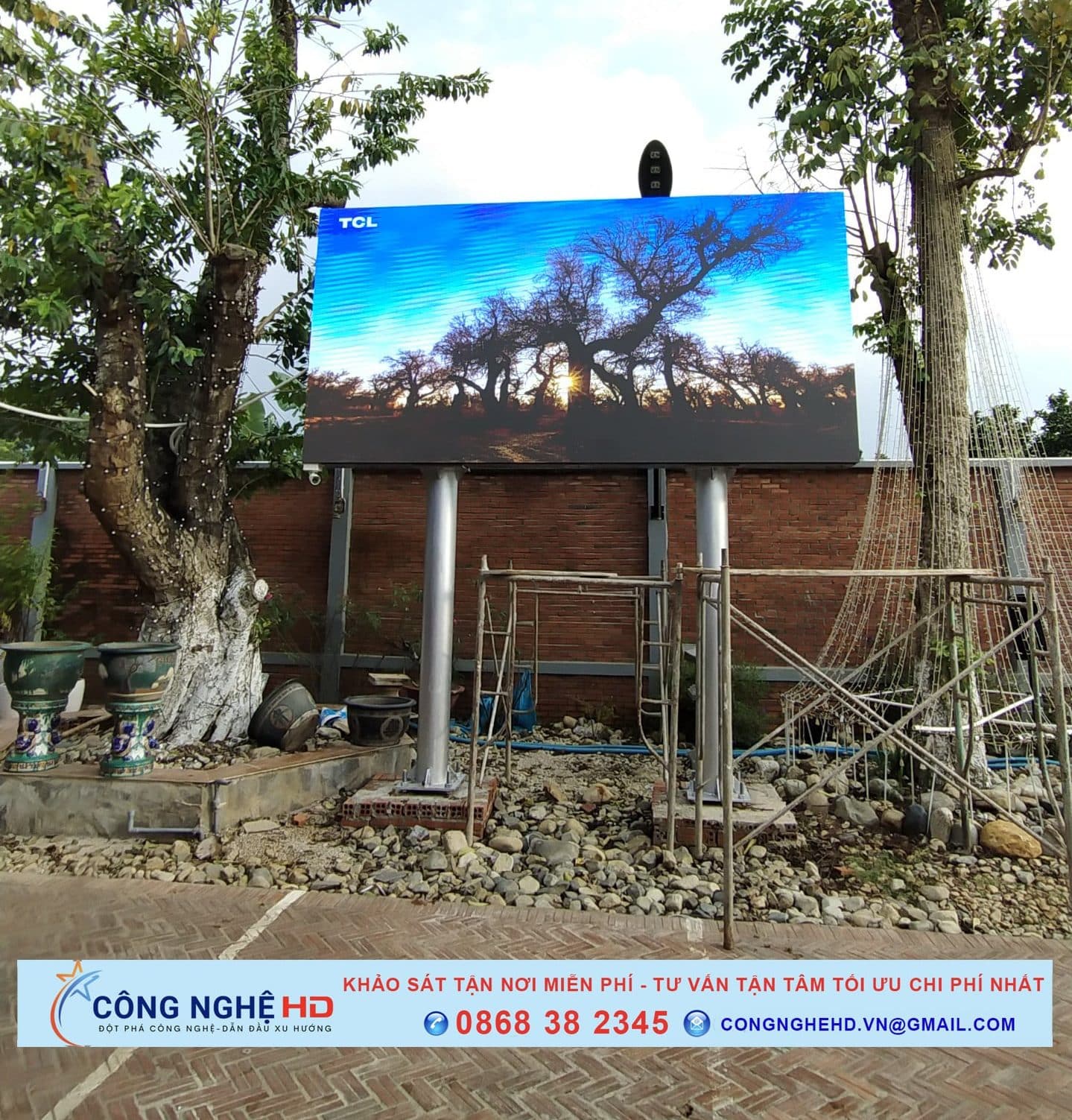 Màn hình LED ngoài trời - Công nghệ HD